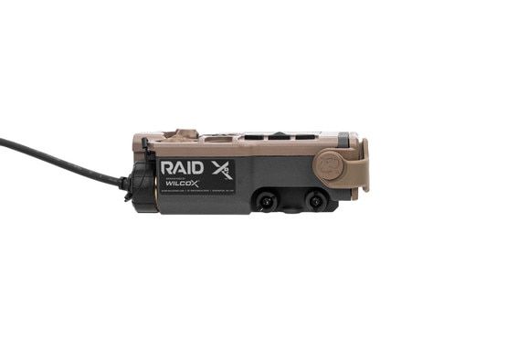 Wilcox Raid Xe IR laser uses cr123a batteries